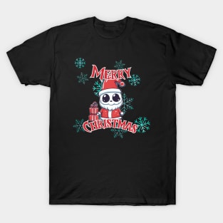Cute Alien Santa T-Shirt